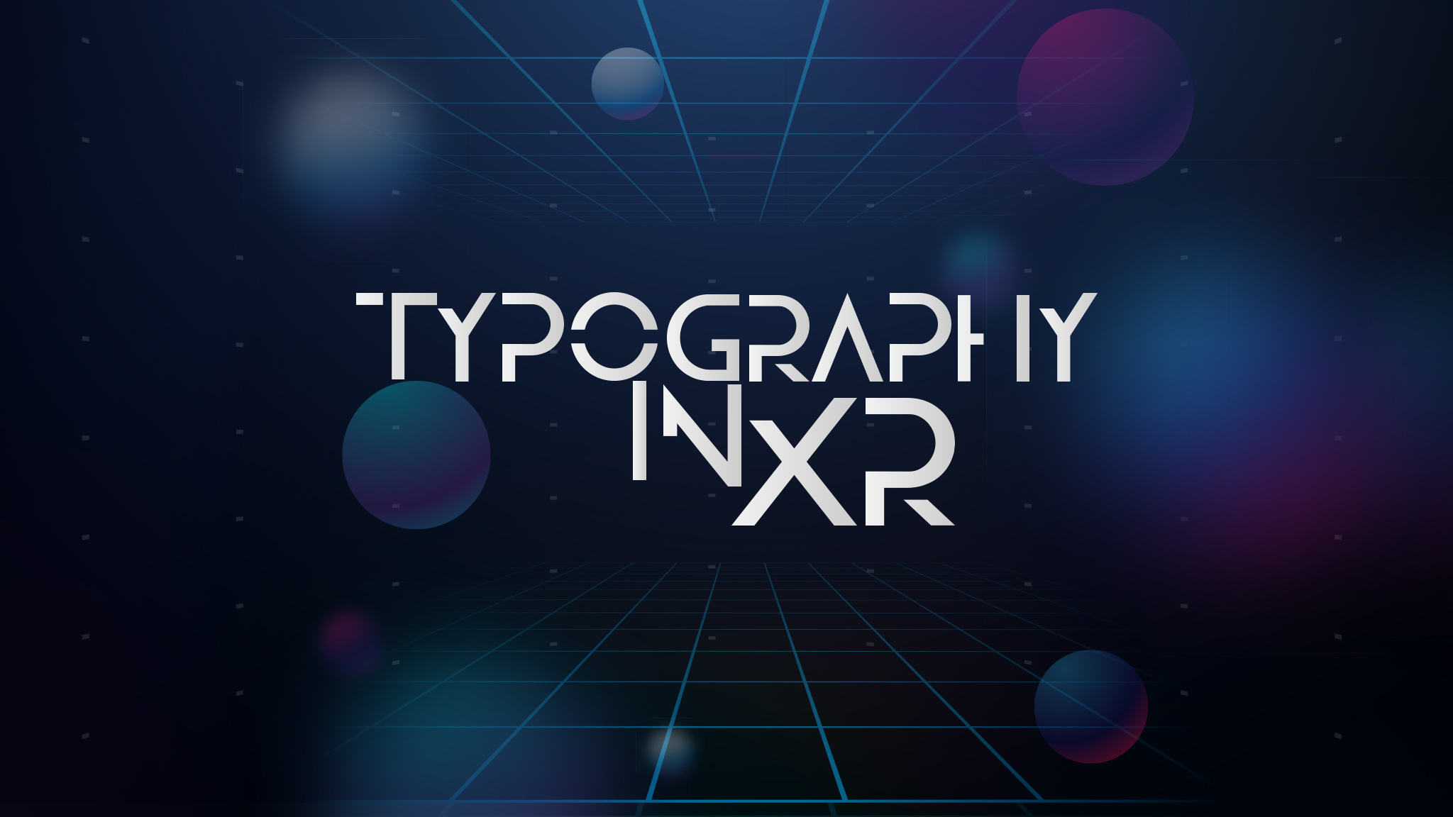XR Typography